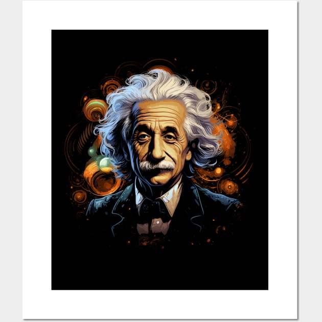 Pop Art Einstein Wall Art by Quotee